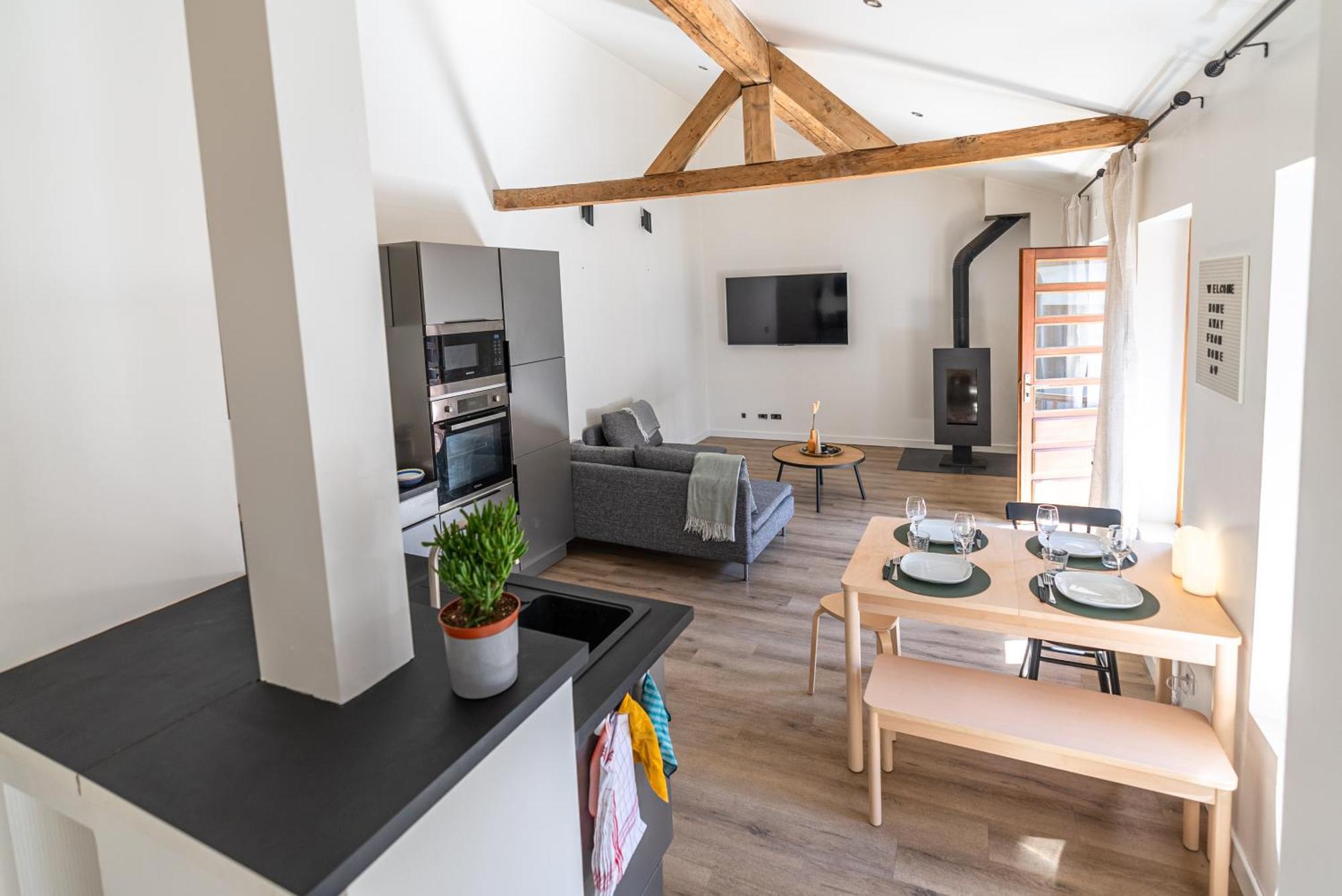 Loft Bourg St Maurice Les Arcs La Maison Des Tetes Exterior photo